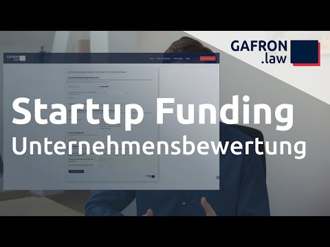 Startup Funding: UNTERNEHMENSBEWERTUNG verstehen